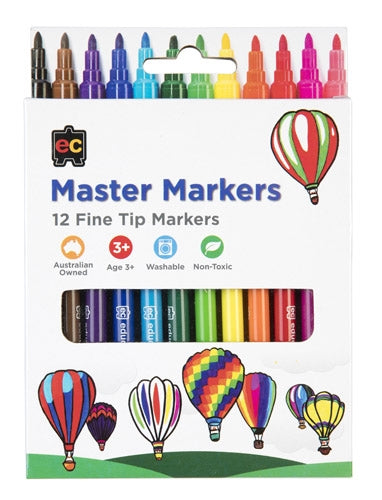 Master Markers Packet of 12